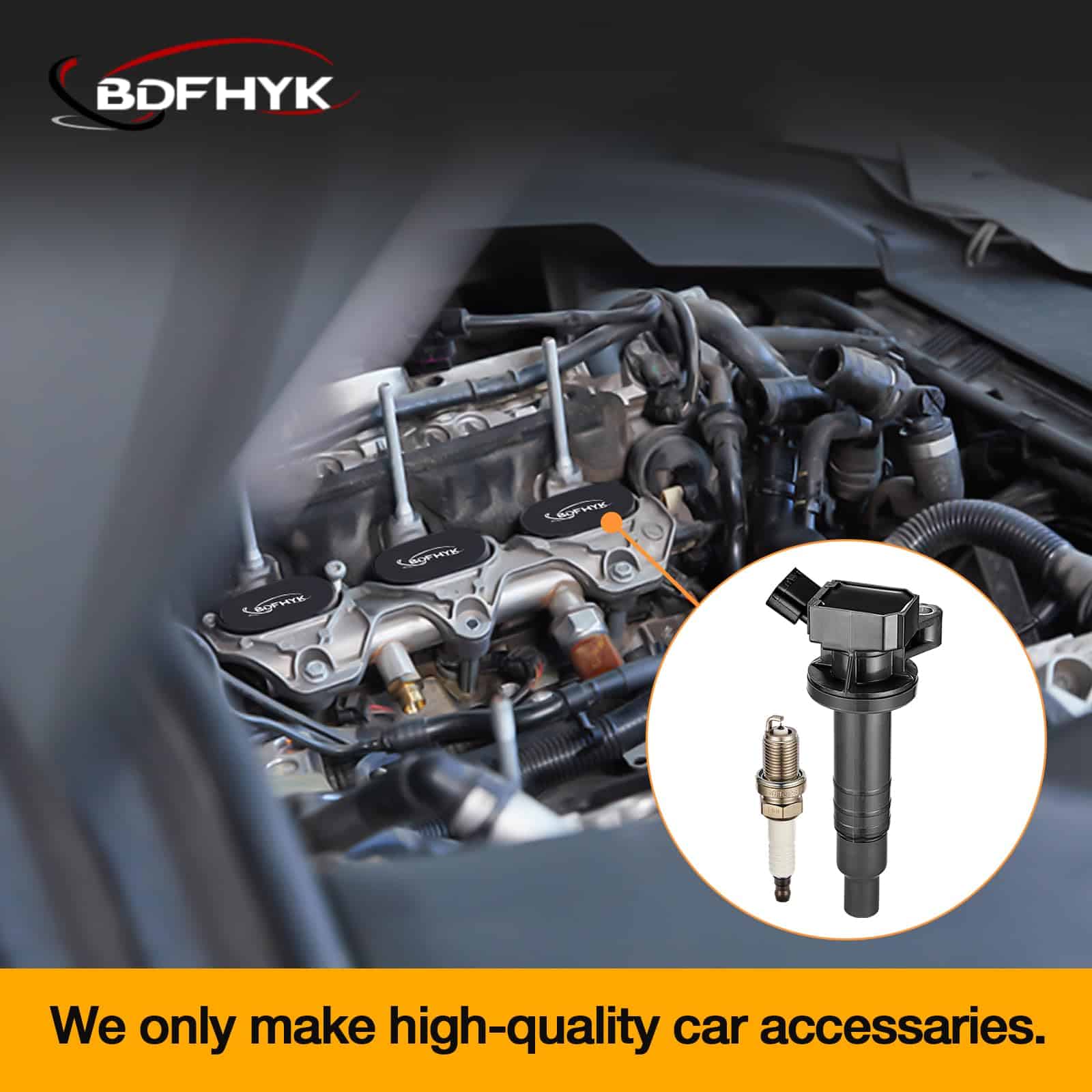 Bobina de encendido UF247 y bujías de iridio 4503 - Imagen 8