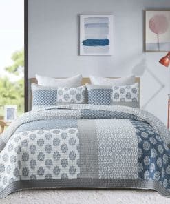 Colcha Queen Size Y-PLWOMEN, 100% algodón suave Queen