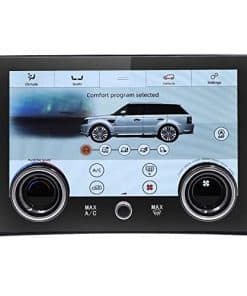 Panel de control de aire acondicionado con pantalla táctil