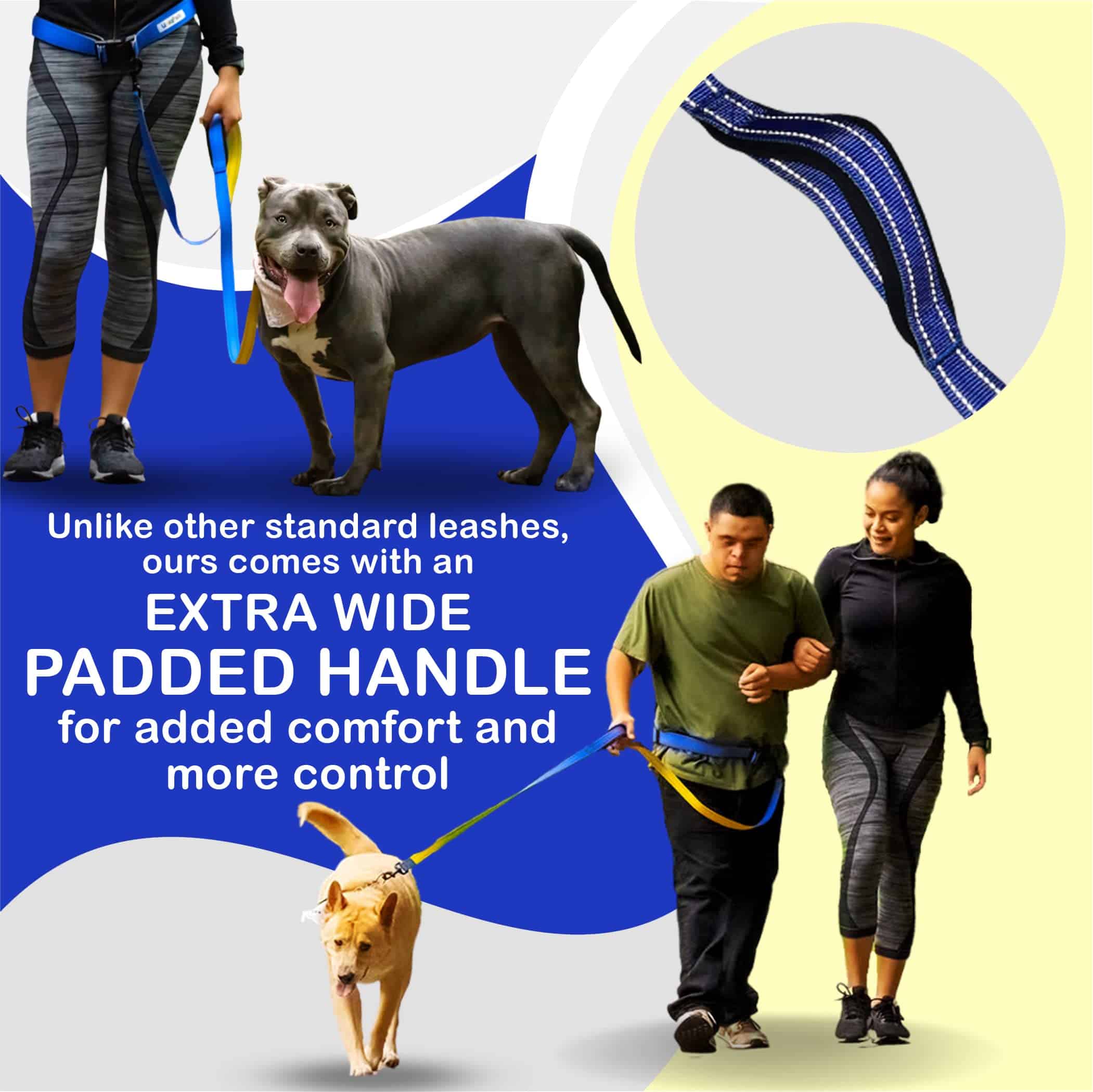 Correa manos libres UNIQPALS para perros pequeños a grandes - Imagen 6