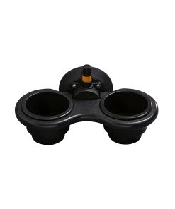 Portavasos SeaSucker Vertical de 2 Tazas (Negro)