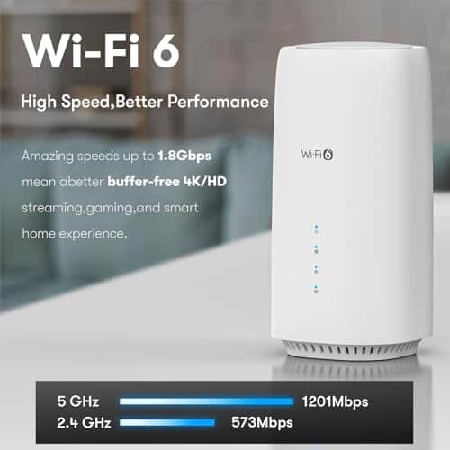 Router WiFi 6 NRadio, Router de Internet Inalámbrico AX1800 - Imagen 3