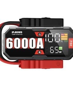 JF.EGWO 6000A Jump Starter Battery Pack (para 13.0+L Gas o