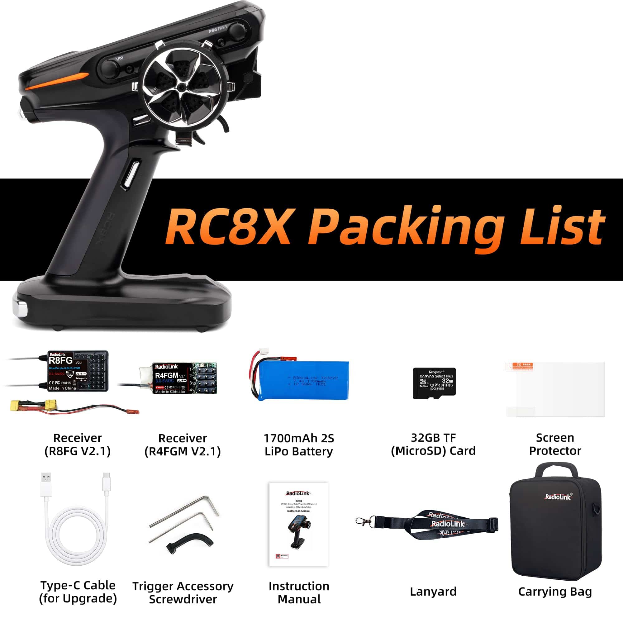 Radiolink RC8X 8CH 2.4G Transmisor RC y los Nuevos - Imagen 9