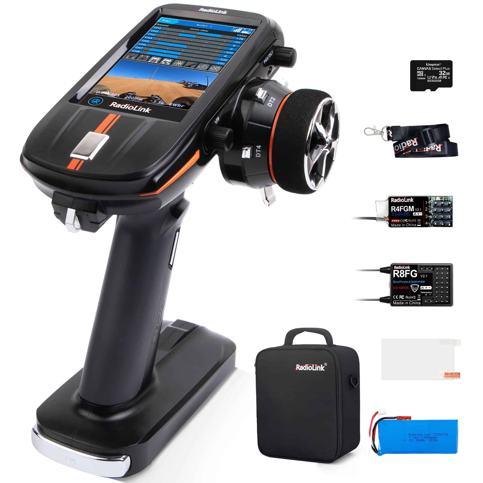 Radiolink RC8X 8CH 2.4G Transmisor RC y los Nuevos