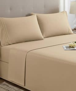 Juego de sábanas king size - Sábanas transpirables y