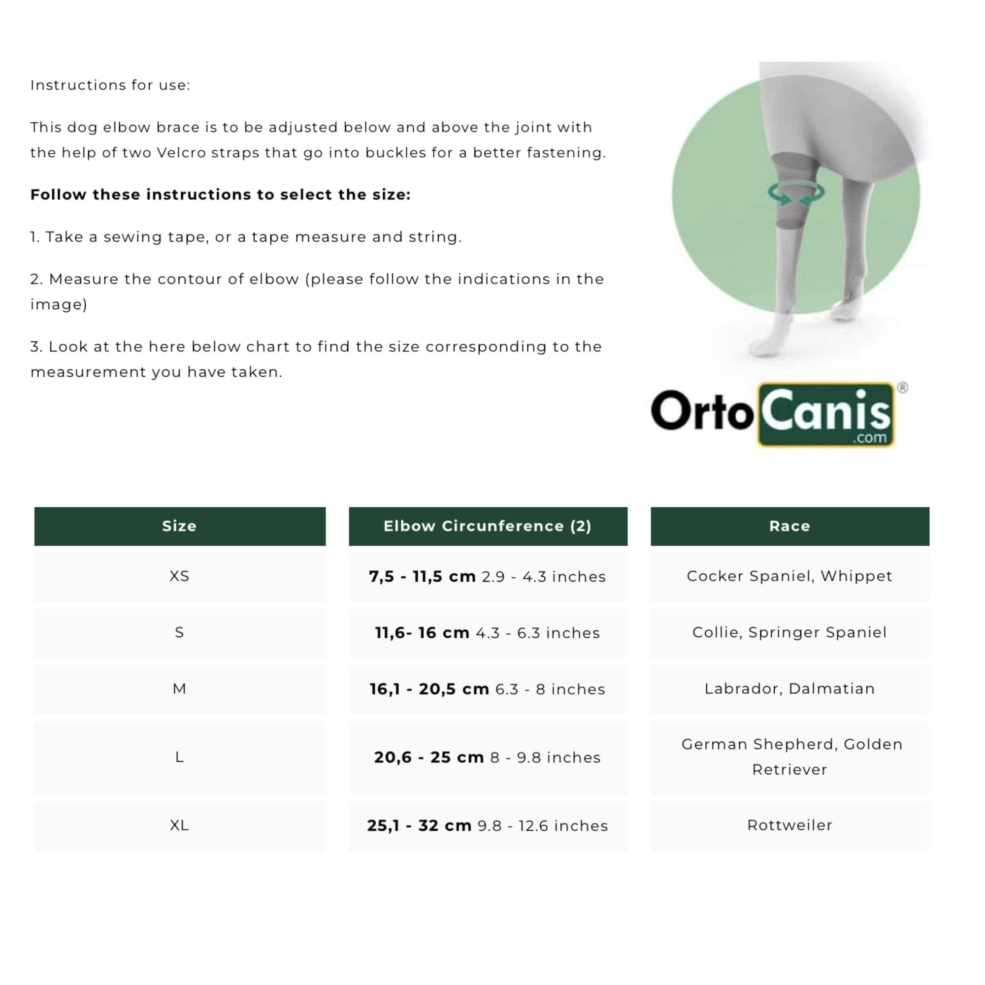 Protector de Codo para Perros con Osteoartritis, Lesiones, - Imagen 6
