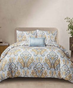 Juego de Colcha Queen Style Quarters - 3 Piezas Juego de