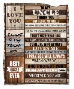 Regalos de Sobrina a Tío, Manta de Regalo para Tío