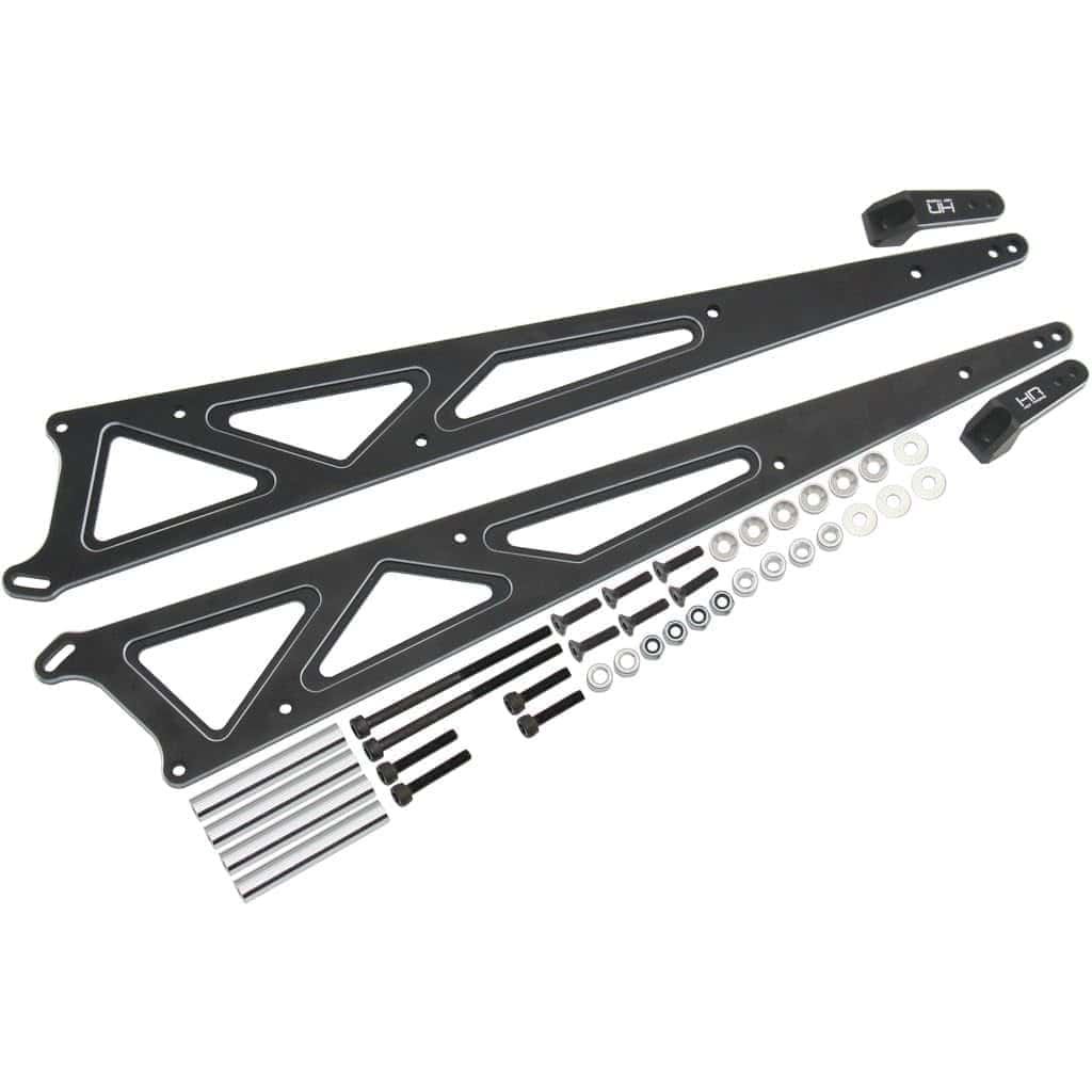 Barra de rueda trasera de aluminio Hot Racing DRA311R01