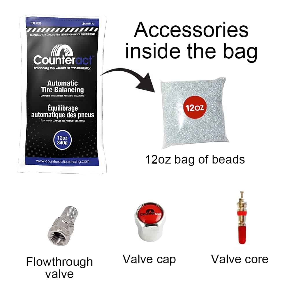 Kit de Equilibrado de Neumáticos/Llantas Counteract DIYK-TT - Imagen 4