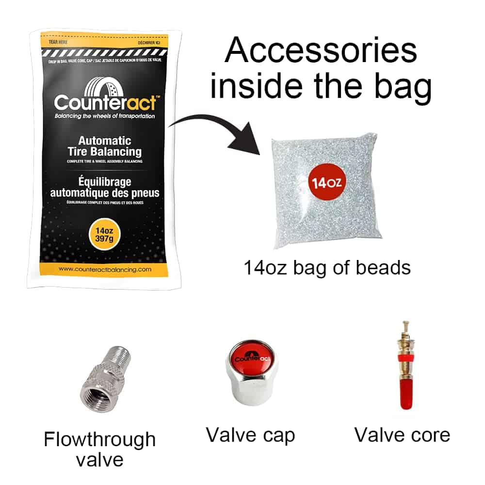 Kit de Equilibrado de Neumáticos/Llantas Counteract DIYK-TT - Imagen 3