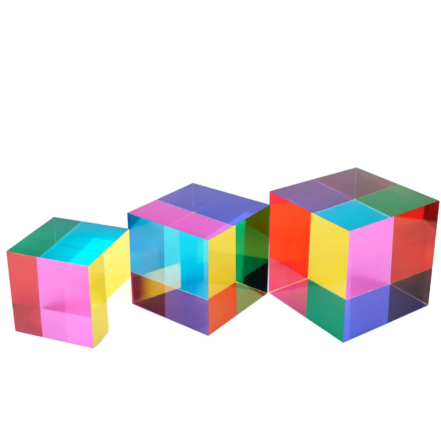 Cubo de Color CMY de ZhuoChiMall, 3.15 pulgadas (80mm) Cubo - Imagen 7