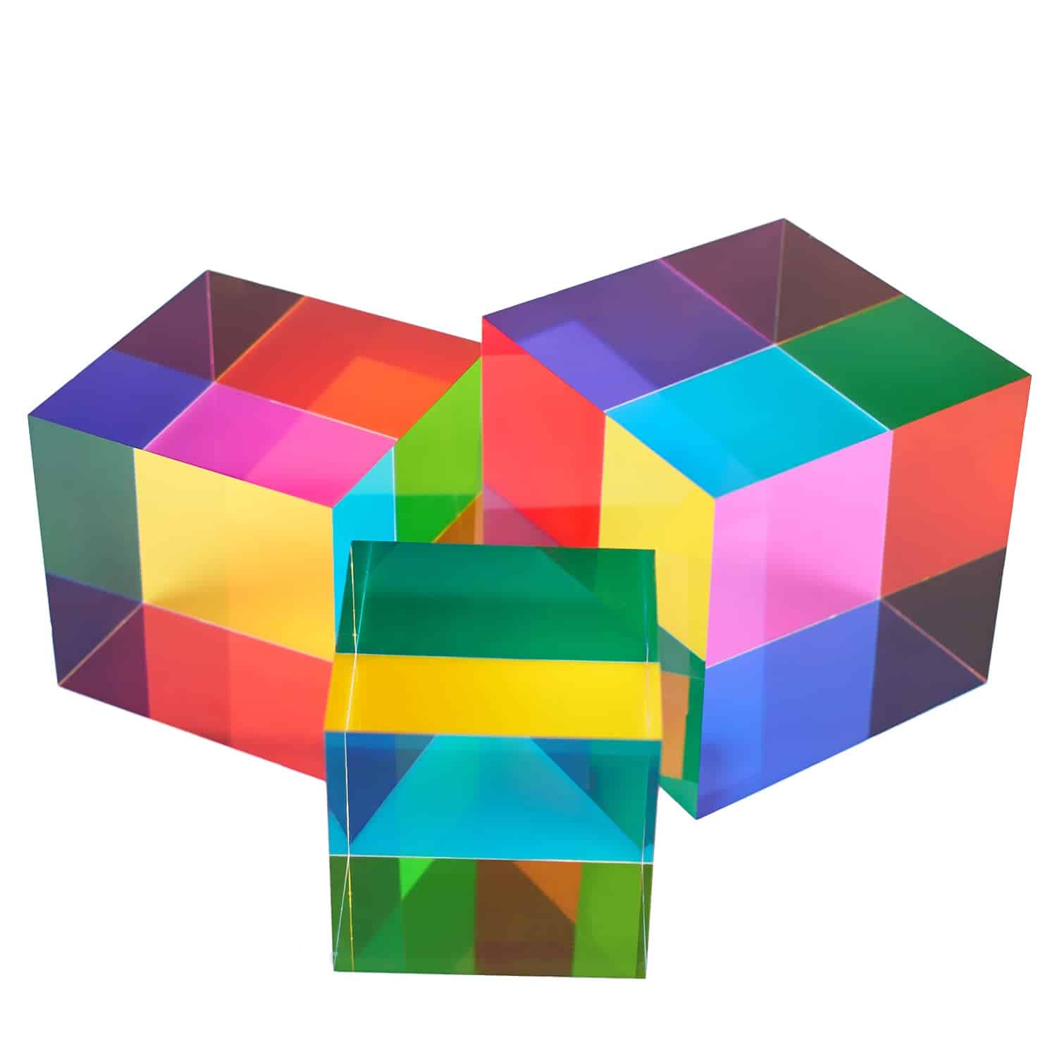 Cubo de Color CMY de ZhuoChiMall, 3.15 pulgadas (80mm) Cubo - Imagen 6
