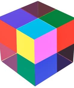 Cubo de Color CMY de ZhuoChiMall, 3.15 pulgadas (80mm) Cubo