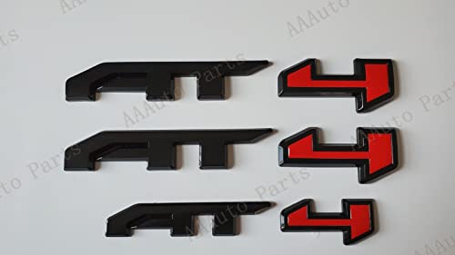 Emblema de sobrepuesto AT4 para puerta trasera Sierra,