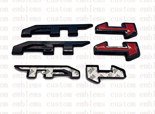 Emblema de sobrepuesto AT4 para puerta trasera Sierra, - Imagen 3