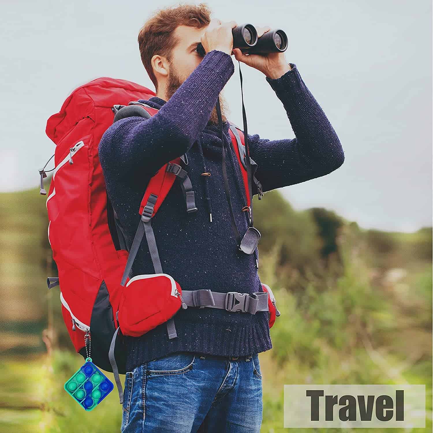 Llavero Mini Pop Fidget Toy de Burbuja Sensorial de - Imagen 7