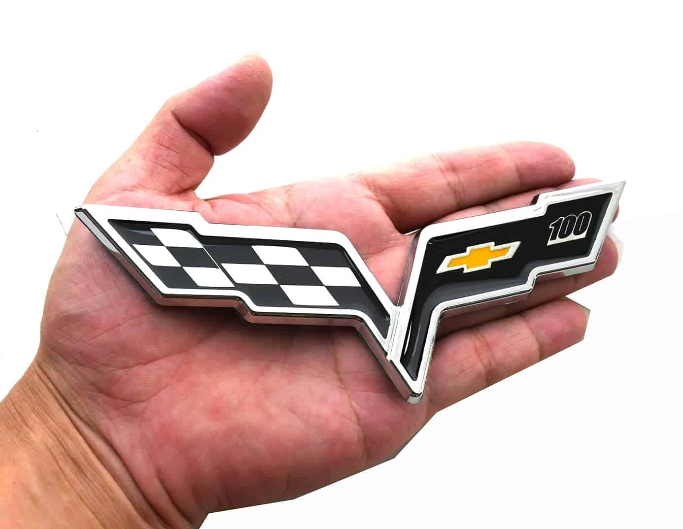 2 Pcs Nuevo Emblema del Capó Delantero Trasero con Cruces - Imagen 6