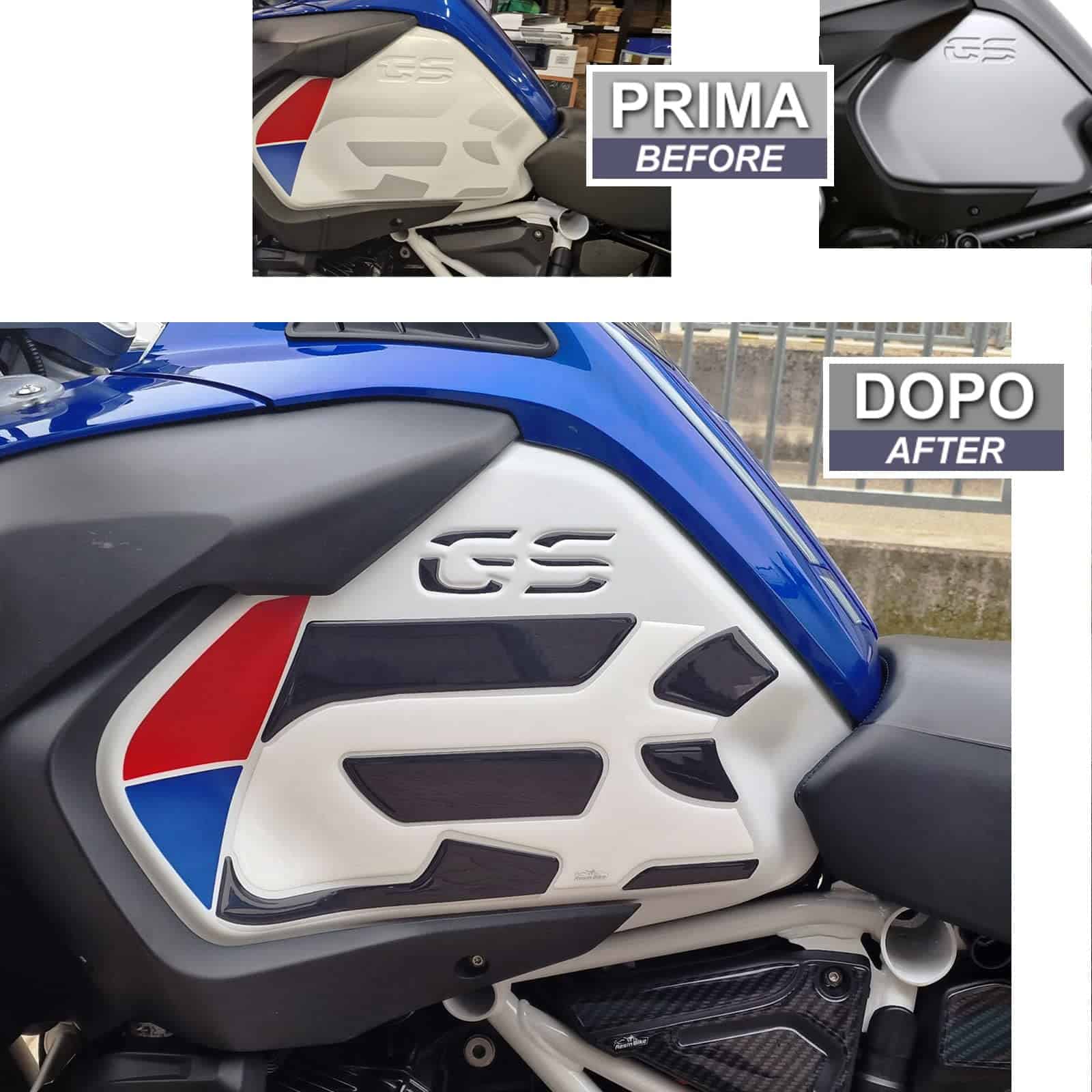 Calcomanías para moto 3D de resina compatibles con Bmw R - Imagen 4