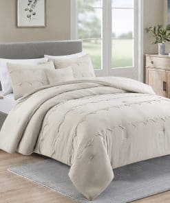 Set de conforter Reeonice Home para cama King - 4 Piezas