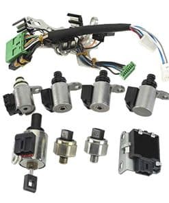 9PCS Juego de Solenoides de Cuerpo de Válvulas CVT JF011E