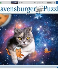 Ravensburger 17439 3 Rompecabezas, Negro