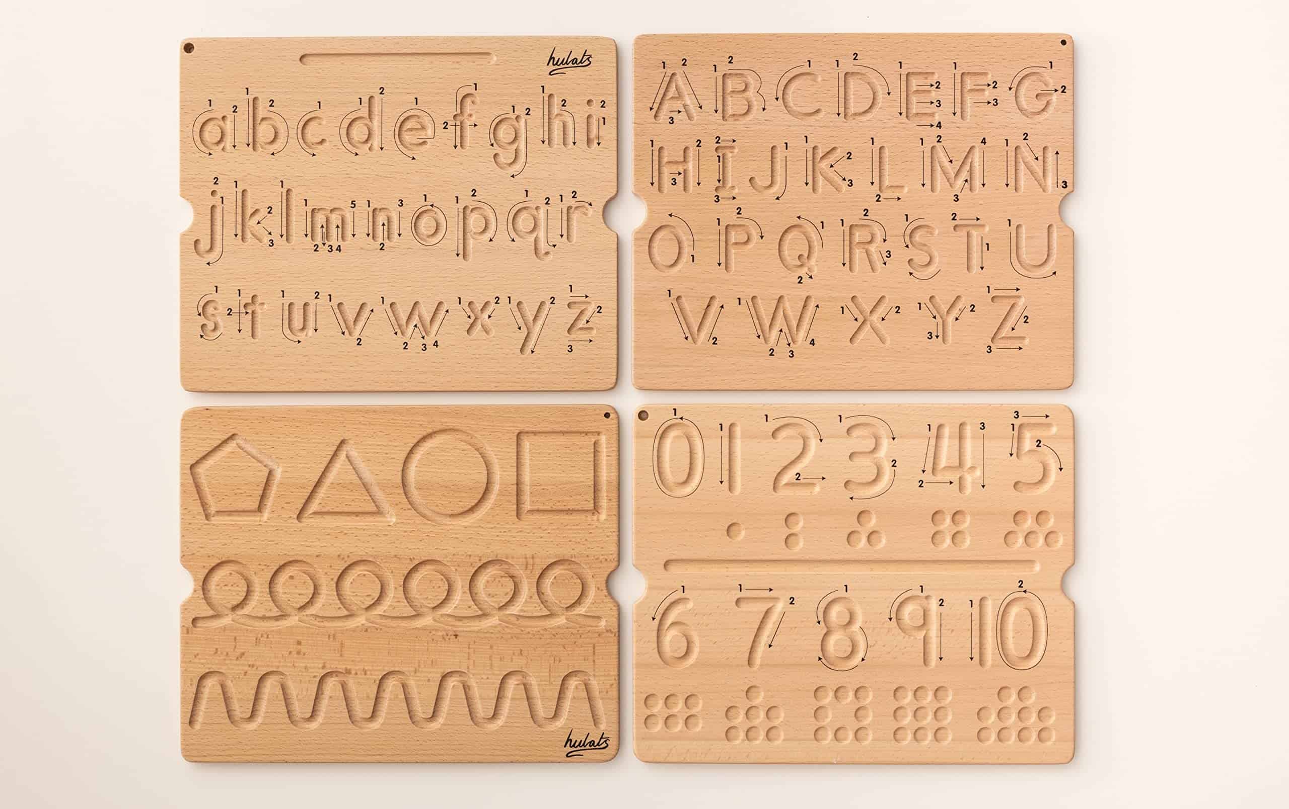 Tableros de rastreo de números y letras Hulats Learn to - Imagen 8