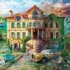 Rompecabezas de 2000 piezas Ravensburger Cove Manor Echoes