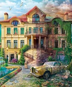 Rompecabezas de 2000 piezas Ravensburger Cove Manor Echoes