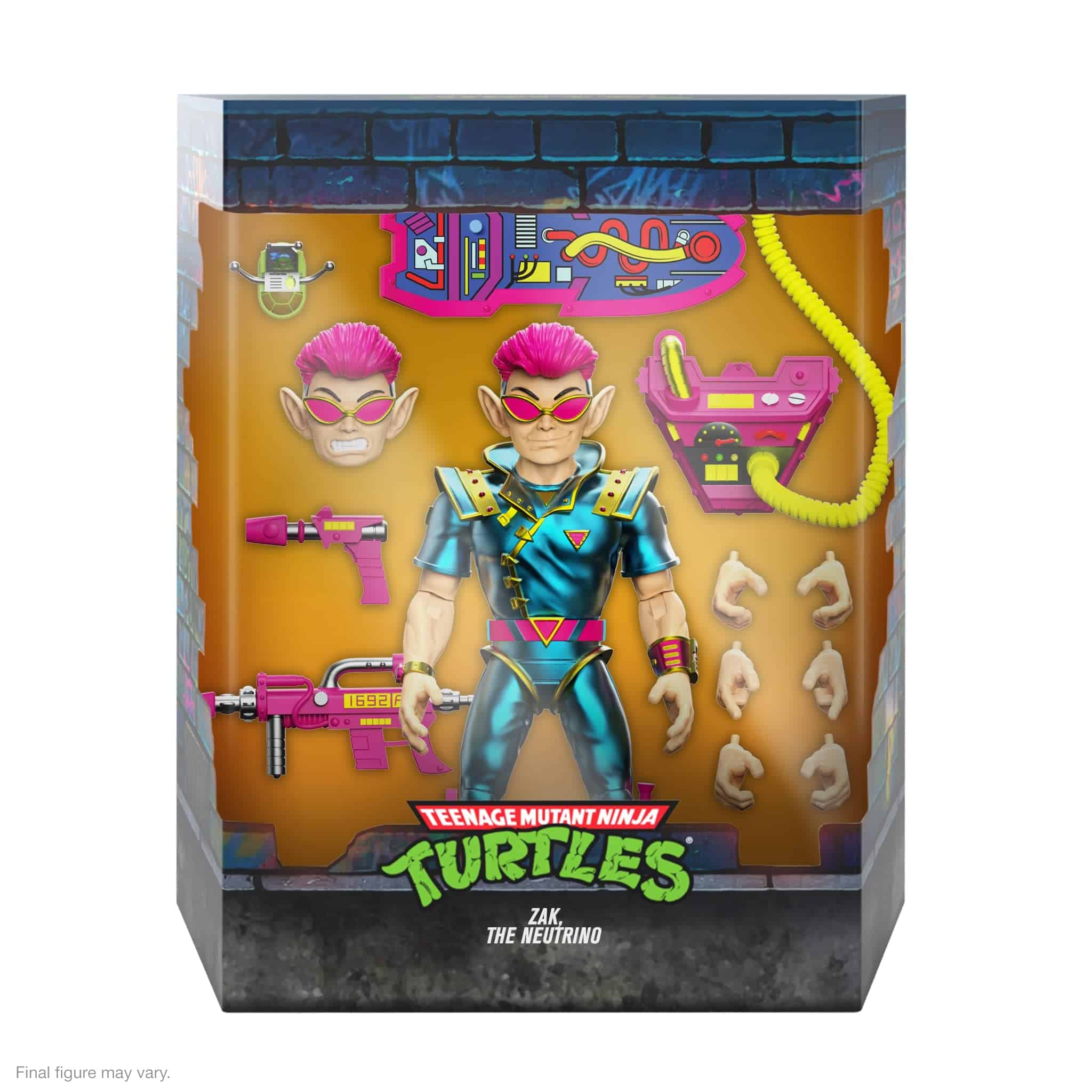 Super7 Teenage Mutant Ninja Turtles Zak The Neutrino - - Imagen 3