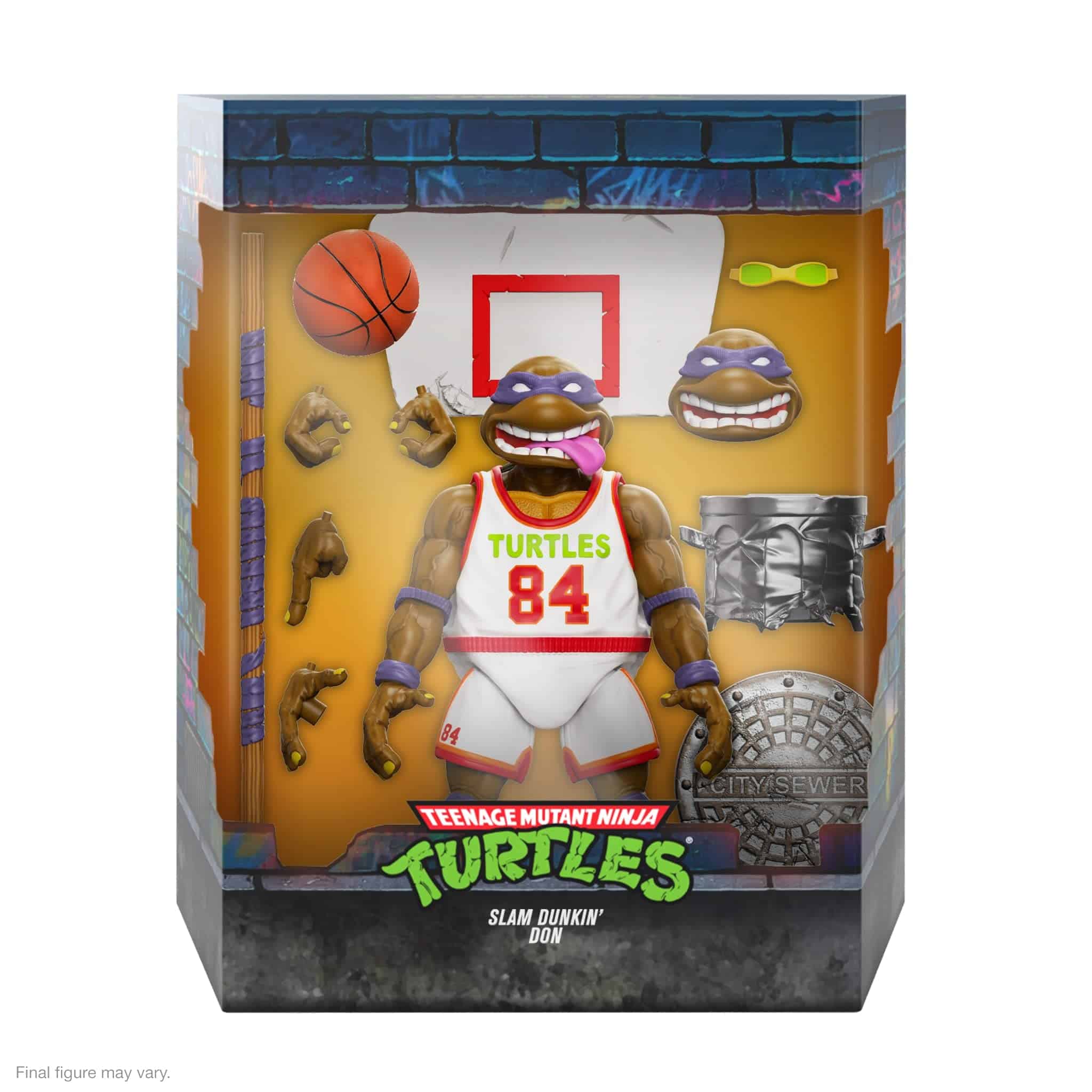 Super7 Figura de Acción Teenage Mutant Ninja Turtles Slam - Imagen 3