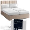 Juego de sábanas Split King de Olive + -Blanco Nieve