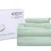 Juego de Sábanas Queen de Seda de 400 Hilos 100% Algodón