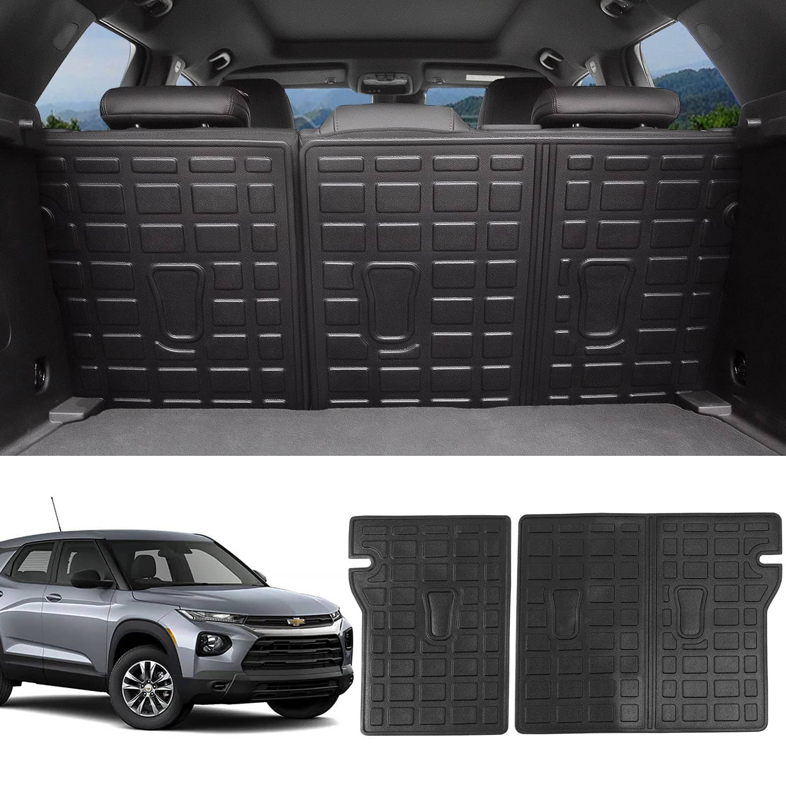 Almohadilla de Respaldo powoq Compatible con Chevrolet