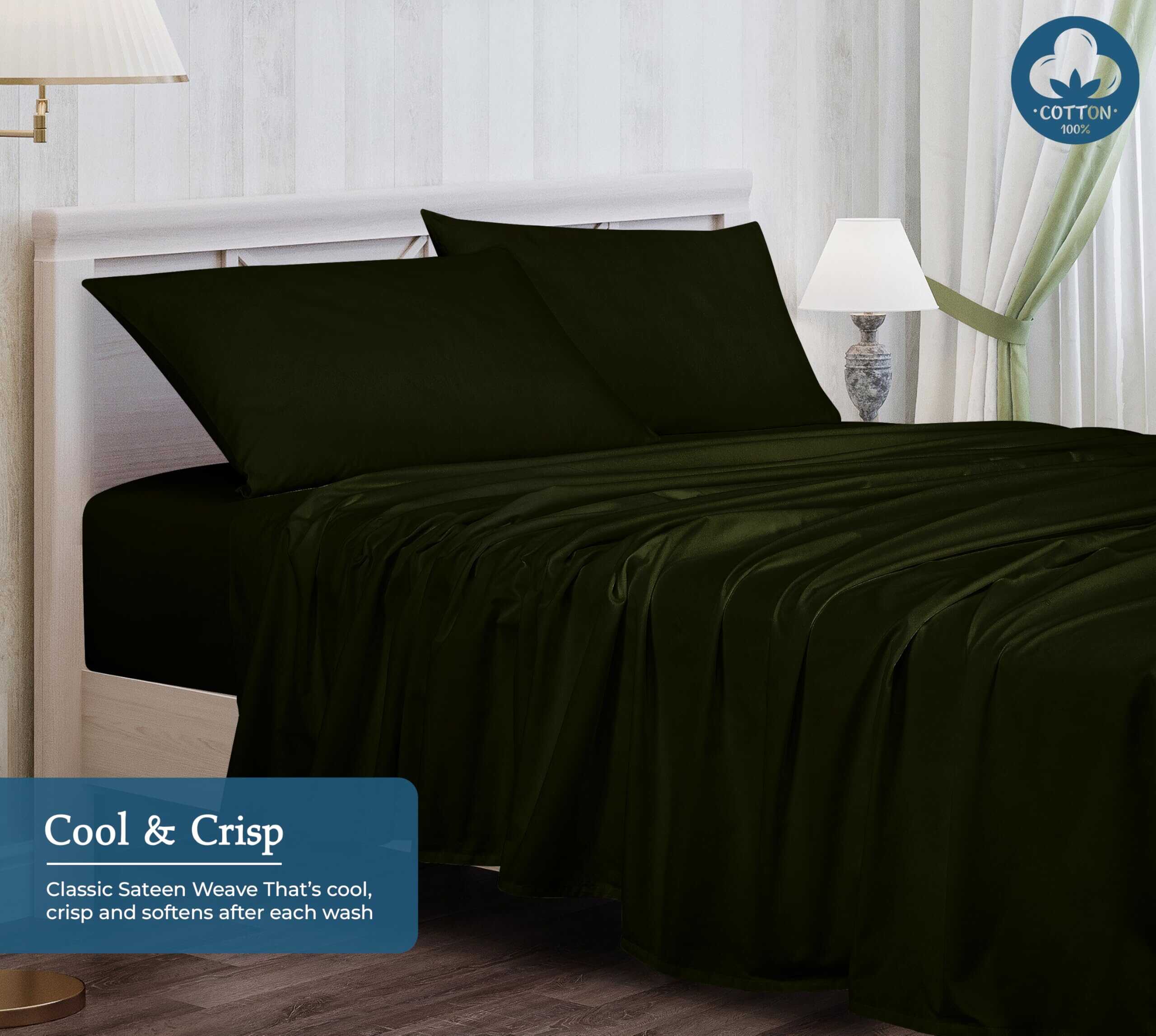 Juego de Sábanas de 400 Hilos de 100% Algodón Americano - Imagen 6