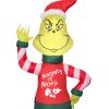 El Grinch Compañero de Coche Inflable Navideño Iluminado de