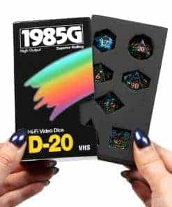 Juego de Dados DND 1985, Caja de Dados Temáticos de Juegos