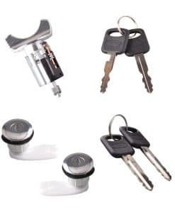 Cilindro de cerradura de puerta y de encendido con llave