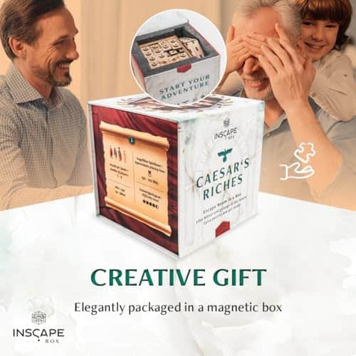 Caja de Rompecabezas Caesar's Riches de INSCAPE - Escape - Imagen 7