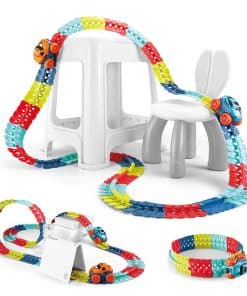 Juego de Pistas de Carreras de 230 piezas para Autos de