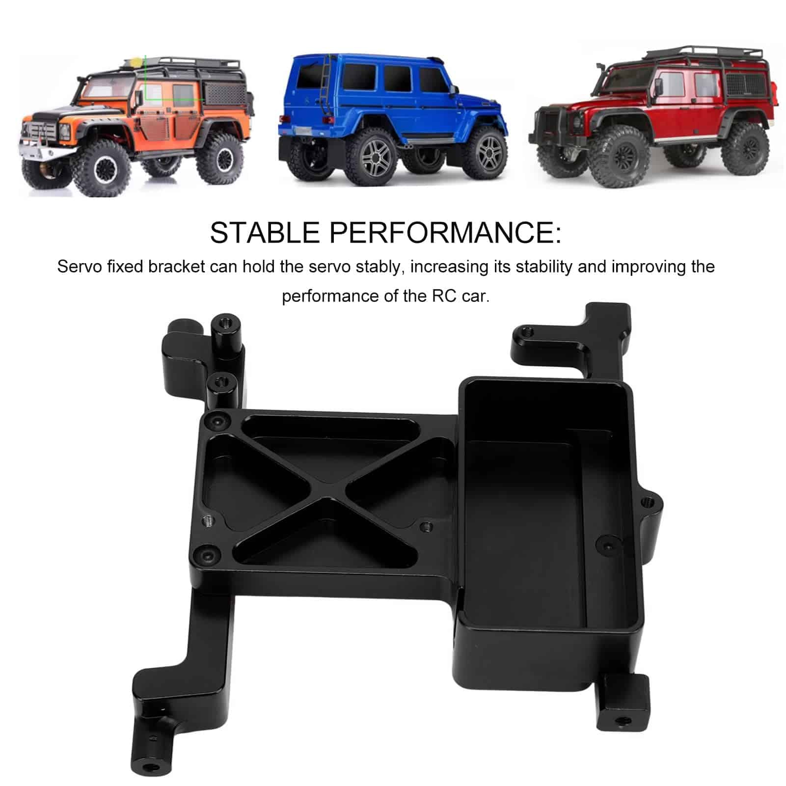 Soporte de Servo Fijo de RC de Aleación de Aluminio - Imagen 5