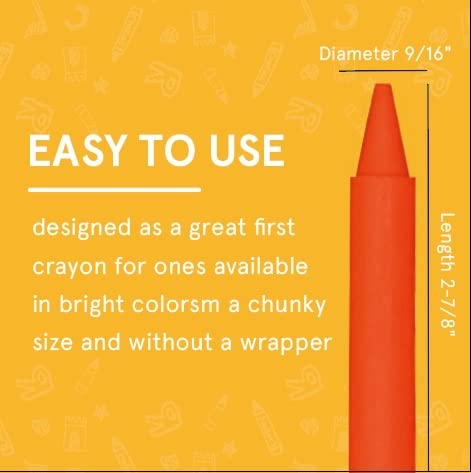 Crayones Gruesos Arcoíris para Niños Set de 144 Crayones - Imagen 6