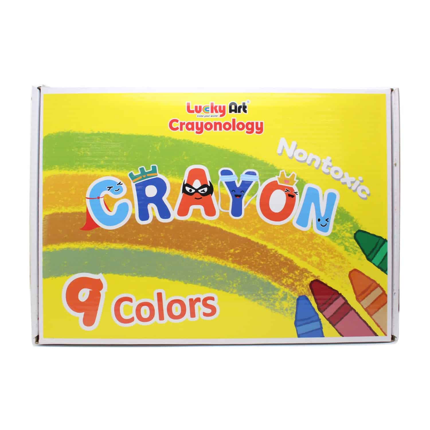 Crayones Gruesos Arcoíris para Niños Set de 144 Crayones - Imagen 3