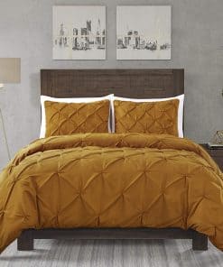 Juego de edredón Chezmoi Collection Berlin Spice Orange