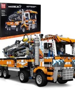 Set de Construcción de Camión de Bombeo de Concreto Mould