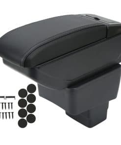 Caja de Reposabrazos para Automóviles, Doble Capas Caja de