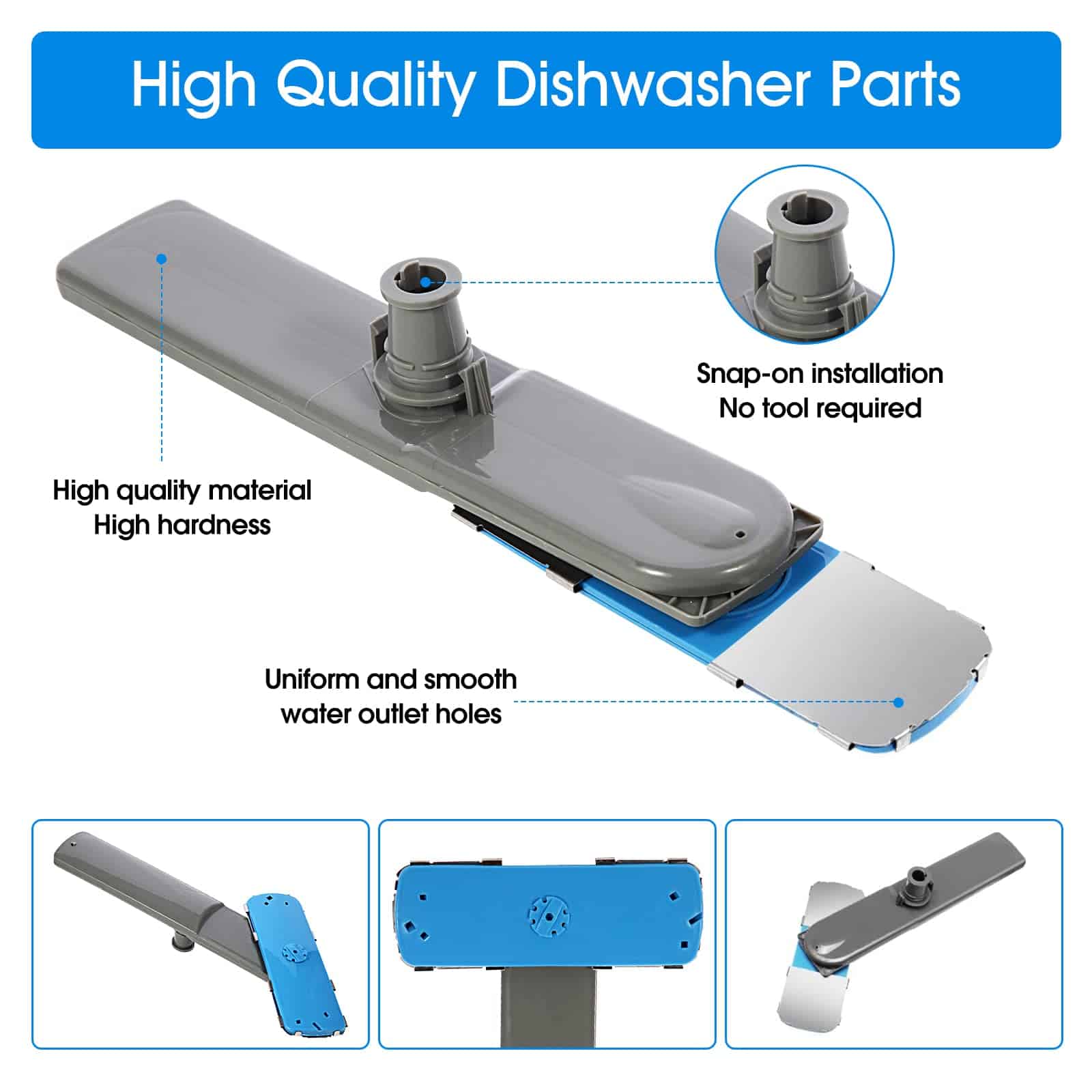 Brazo rociador de repuesto para lavavajillas Frigidaire - Imagen 5