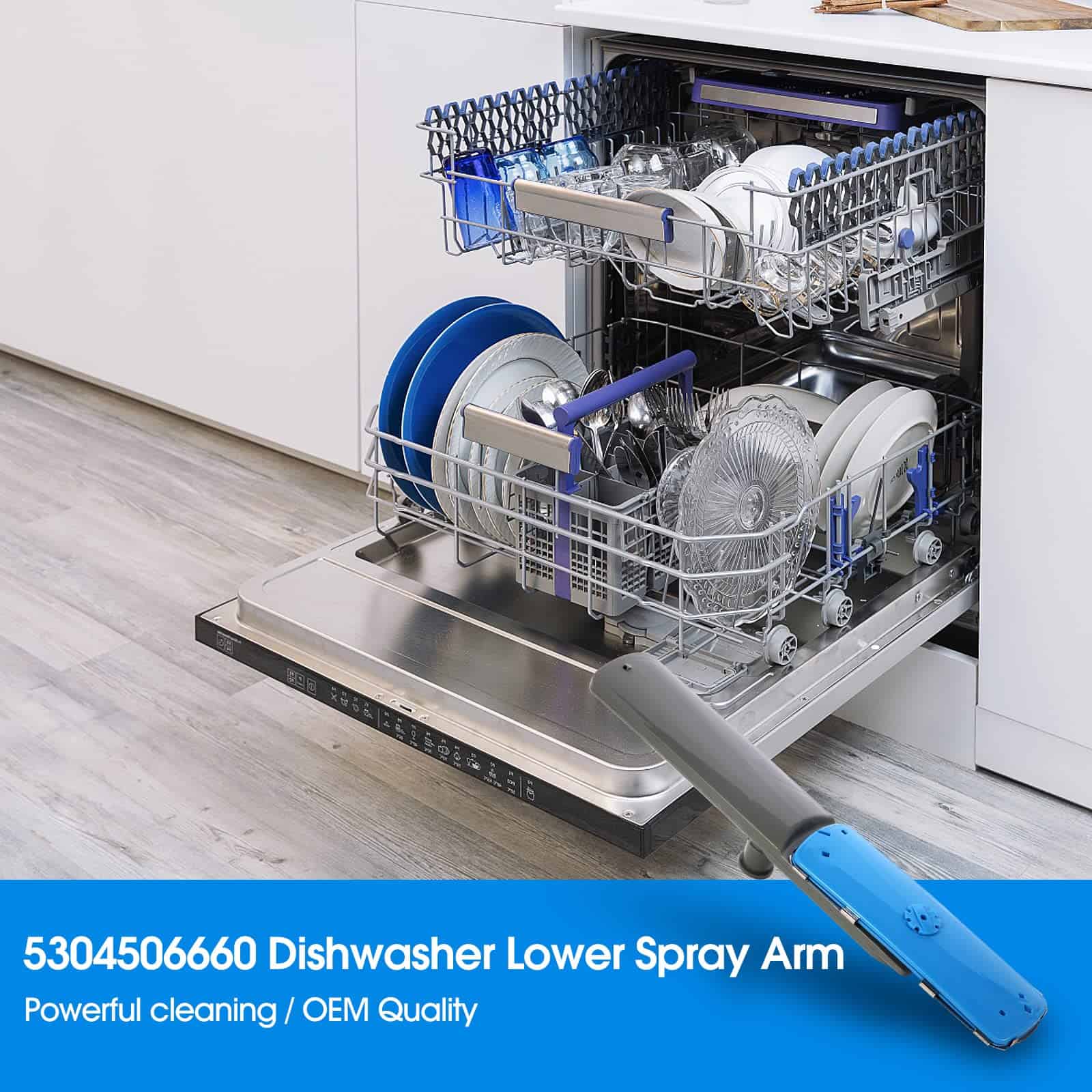 Brazo rociador de repuesto para lavavajillas Frigidaire - Imagen 8