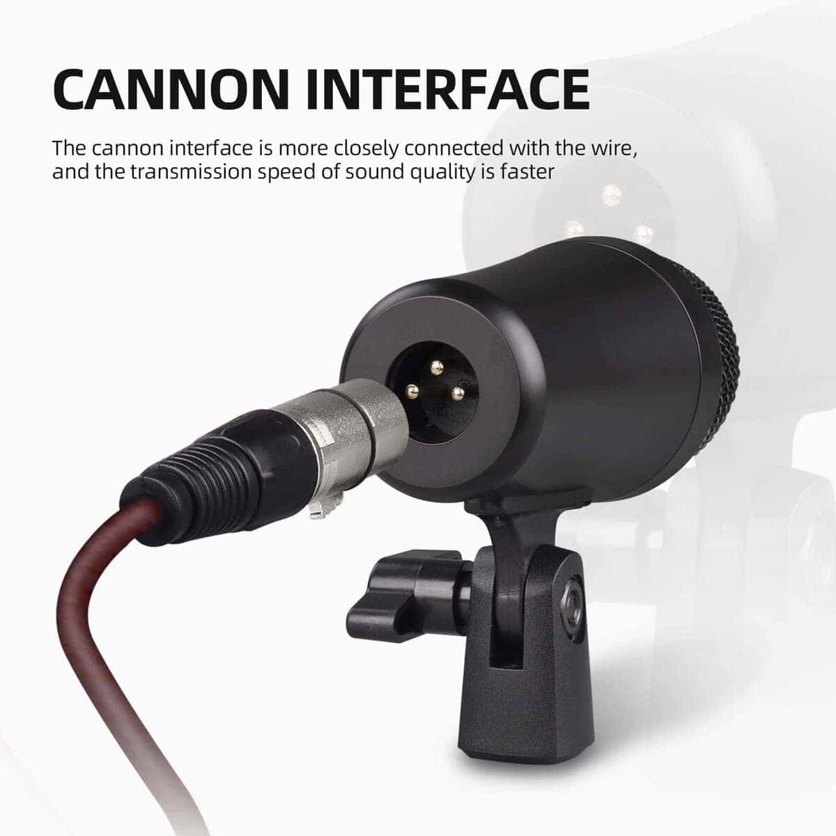 D Debra DK7 Pro Kit de Micrófono de Tambor con Cable de 7 - Imagen 6